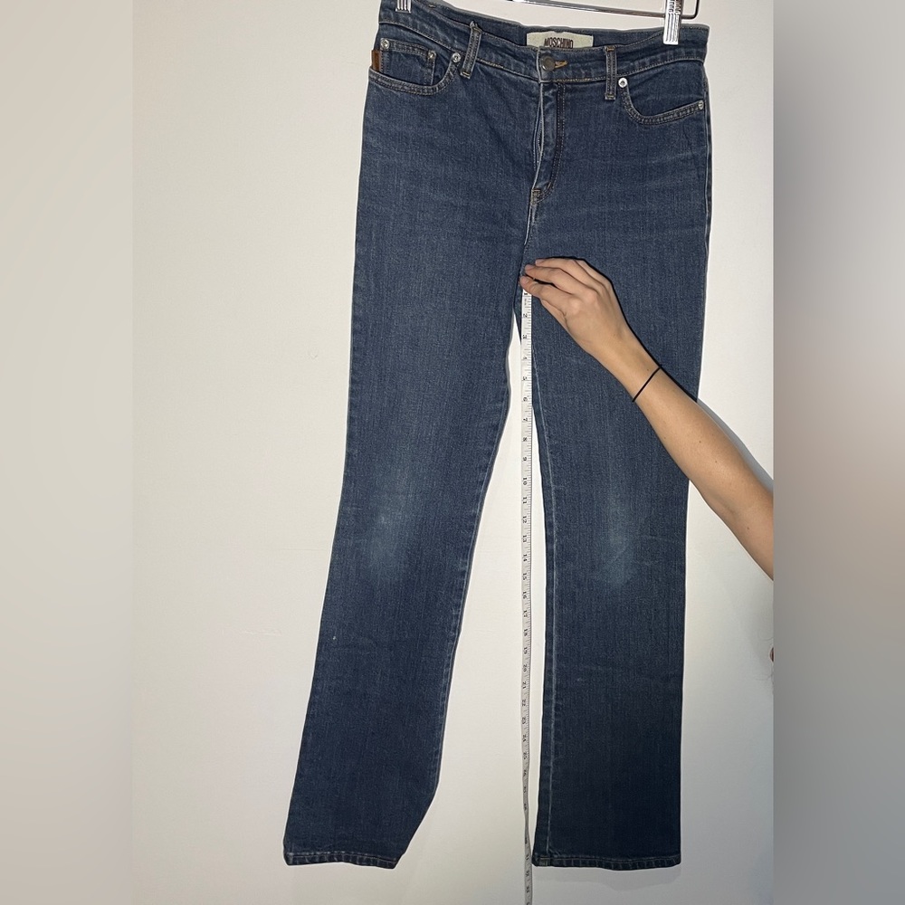 Vintage Moschino Donna Jeans - women’s Mid Rise Bootcut - Size 27 - Picture 8 of 12